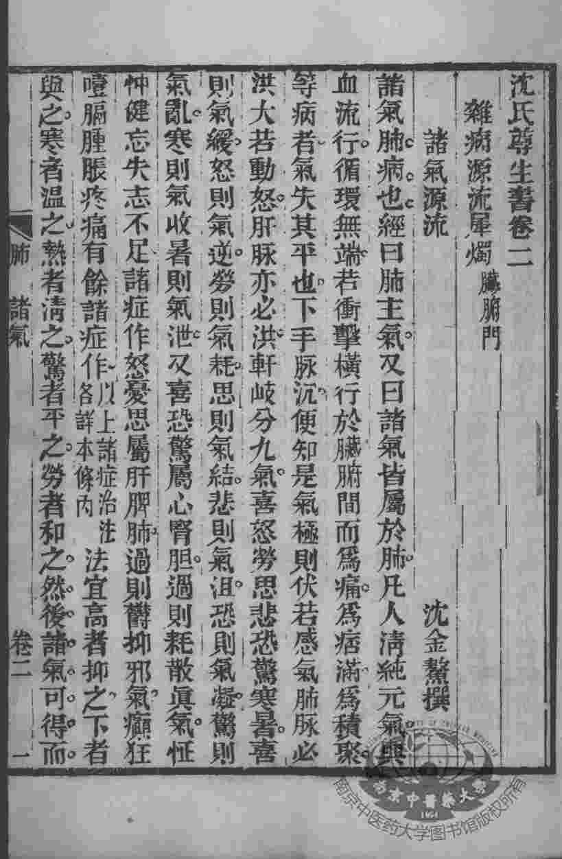 沈氏尊生书  卷首2-4